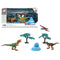 Set van Dinosaurussen 36 x 18 cm