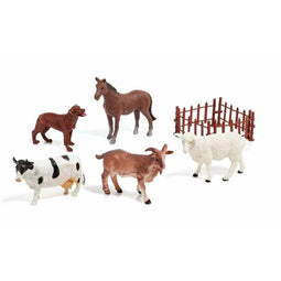 Set van Boerderijdieren Moltó 6 Onderdelen Plastic