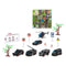 Set van Politievoertuigen en Accessoires Blauw 22 x 22 cm