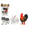 Set van Boerderijdieren 30 x 24 cm