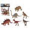 Set van Dinosaurussen 38 x 30 cm