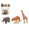 Set van Wilde Dieren 3 Onderdelen