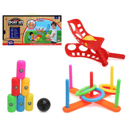 Set vaardigheidsspellen Sport set