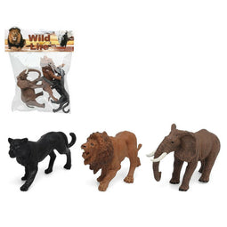 Set van Wilde Dieren 3 Onderdelen