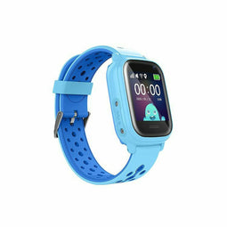 Smartwatch LEOTEC Leotec Smartwatch GPS Kids Allo Azul 1,3" Blauw Staal