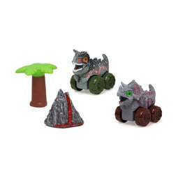 Speelgoedautootje Dinosaur Series Grijs