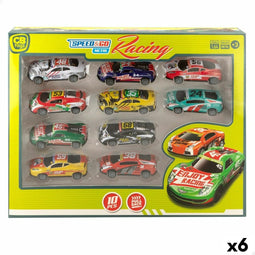 Voertuig Speelset Speed & Go 8 x 2,2 x 3,6 cm (6 Stuks)