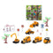 Voertuigen Set Openbare Werken Geel 22 x 22 cm