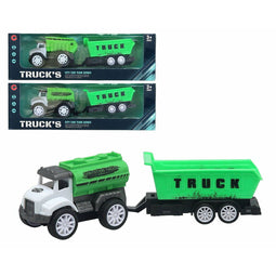 Vrachtwagen 22 x 7 cm