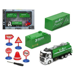 Vuilniswagen Super Truck 43 x 27 cm (43 x 27 cm)