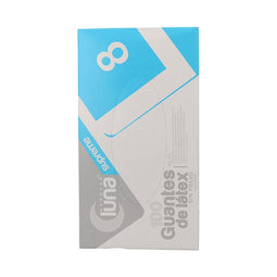 Wegwerphandschoenen Omare Maat L Wit Latex Stofvrij (100 uds)