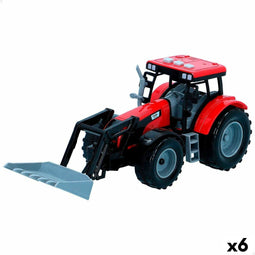 Tractor met Schop Speed & Go 24,5 x 10 x 8,5 cm (6 Stuks)