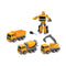Transformers Licht Geel met geluid 52 x 34 cm