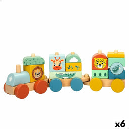 Trein Woomax dieren (6 Stuks)