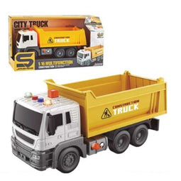 Truck voor Openbare Werken Geluid Lichten 1:16 11 x 10 x 24.50 cm