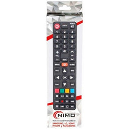 Universele afstandsbediening NIMO LG, Panasonic, Philips, Samsung, Sony (Refurbished A)