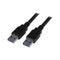 USB-kabel EDM 2 m Zwart