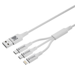 USB-kabel Kodak Wit Multicolour