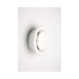 Ventilatierooster Fepre Koppa Aanpasbaar Inbedbaar Ø 125 mm Wit