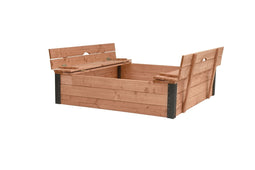 Zandbak Roy, afm.120 x 120 cm, douglas