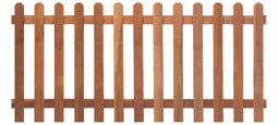 Tuinhek recht, afm. 180 x 90 cm, hardhout