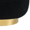 Beliani LOVIISA - Fauteuil - Zwart - Polyester