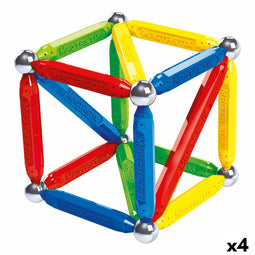 Bouwspel Cra-Z-Art Magtastix Deluxe 60 Onderdelen (4 Stuks)