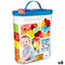 Bouwspel Color Block Basic Tas 35 Onderdelen (6 Stuks)