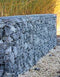 Schanskorf, afm. 180 x 60 x 30 cm, verzinkt staal, maas 5 x 5 cm