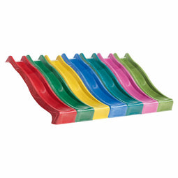 Wavy - reX glijbaan voor 120-125 cm platform licht groen (appelgroen)