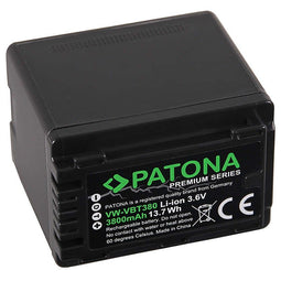 Panasonic VW-VBT380 accu (Patona Premium)