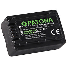 Panasonic VW-VBT190(E-K) accu (Patona Premium)