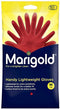 Huishoudhandschoenen Marigold rood maat M (1 paar)