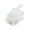 RJ10 (4P4C) plug, 25 stuks