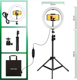 Vlogger Kit met 110 cm statief Patona 4293