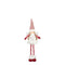 House of Seasons Kerstverlichting Engel - 22x13x68 cm - Polyester - Rood