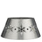 House of Seasons Kerstverlichting Boomrok - 58x38x26 cm - Ijzer - Zilver