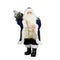 House of Seasons Kerstverlichting Kerstman - 31x21x63 cm - polystyreen - Blauw