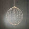 Luca Lighting Kerstverlichting Bal - 50x50x50 cm - Ijzer - Klassiek Wit