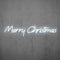 Luca Lighting Kerstverlichting Merry Christmas' - 20x94x1 cm - Acryl - Wit