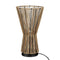 Mica Decorations Tafellamp Juniper - 21.5x21.5x38 cm - Ijzer - Bruin