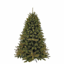 Triumph Tree Kunstkerstboom Forest frosted - 140x140x215 cm - PVC - Groen