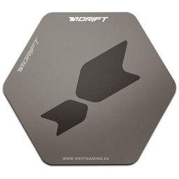 Mat voor Gaming DRIFT GAMING FLOOR PAD 88 x 100 x 0,3 cm Grijs
