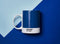 Copenhagen Design COY20 Coffee Cup 375 ml Giftbox blue