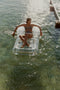 Sunnylife Inflatable Lilo Chair Glitter