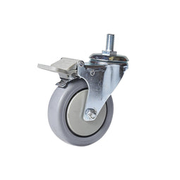 Zwenkwiel HX serie 4"-100 mm met rem