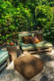 De Oh My Gee Kaarshouder - Roest Velvet - L