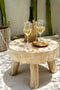 De Teak Root Rond Bord - XS