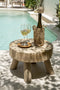 De Teak Root Rond Bord - XS