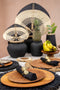 De Teak Root Rond Bord - XS